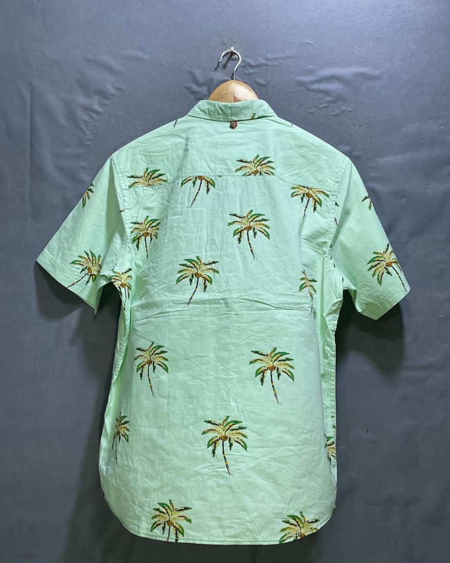 Genius Good Green Cotton Shirt For Men Large | Preloved Labels