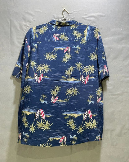 George Blue Cotton Shirt For Men XX Large | Preloved Labels