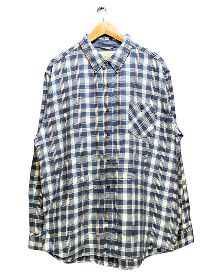 Weatherproof Gray Cotton Shirt For Men XXLarge | Preloved Labels