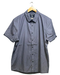 Guess Gray Cotton Shirt For Men X Large | Preloved Labels