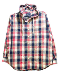 American Rag Red Cotton Hood Shirt For Men XX Large | Preloved Labels