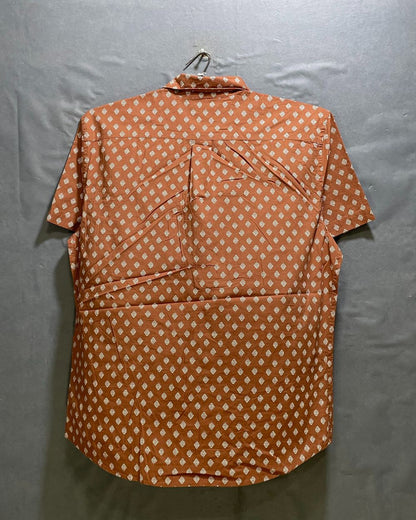 Sonoma Brown Cotton Shirt For Men Large | Preloved Labels
