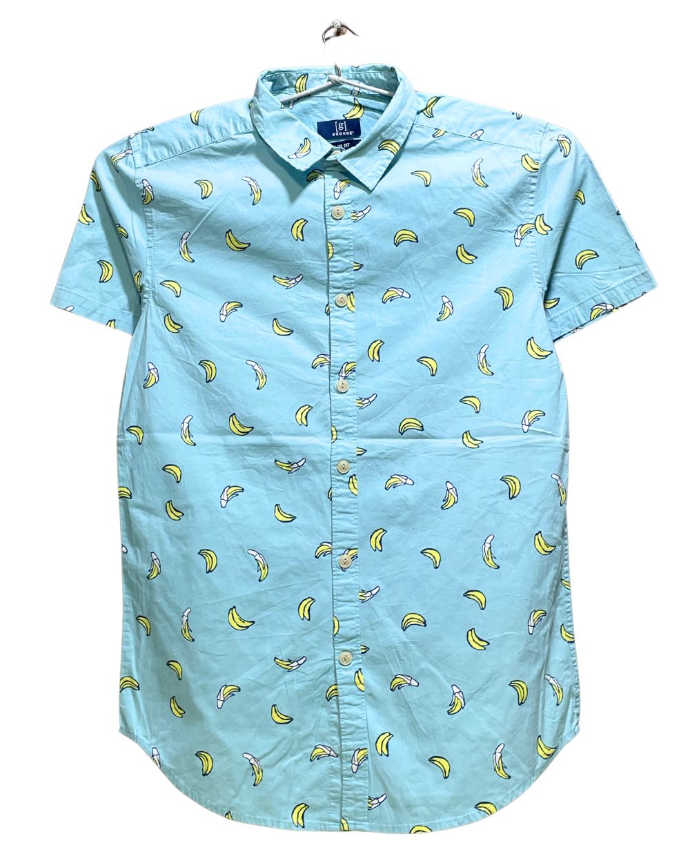 George Blue Cotton Shirt For Men S | Preloved Labels