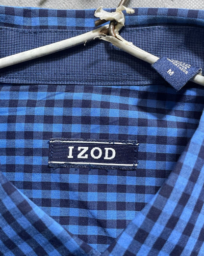 Izod Blue Cotton Shirt For Men M | Preloved Labels