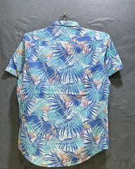 Izod Blue Cotton Shirt For Men M | Preloved Labels