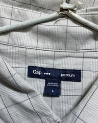 Gap Gray Cotton Shirt For Men Large | Preloved Labels