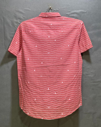 Ecko Unltd Red Cotton Shirt For Men Large | Preloved Labels