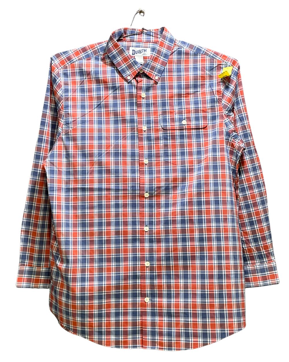 Duluth Orange Cotton Shirt For Men Large | Preloved Labels