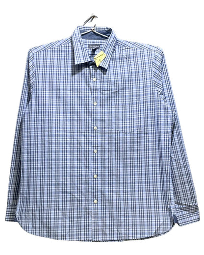 Van Heusen Blue Cotton Shirt For Men Large | Preloved Labels