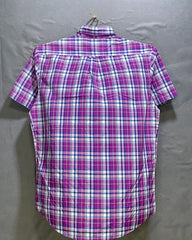 Izod Purple Cotton Shirt For Men M | Preloved Labels