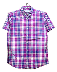 Izod Purple Cotton Shirt For Men M | Preloved Labels