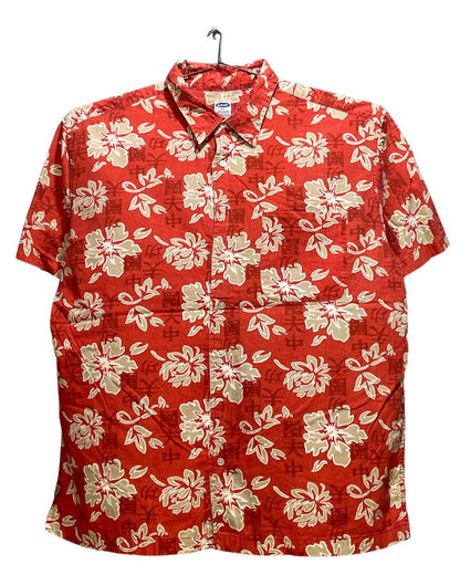 Old Navy Red Cotton Shirt For Men X Large | Preloved Labels