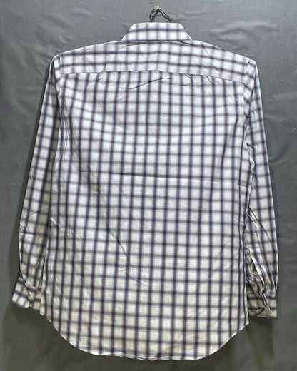 Ok Egara White Cotton Shirt For Men M | Preloved Labels