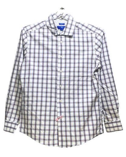 Ok Egara White Cotton Shirt For Men M | Preloved Labels