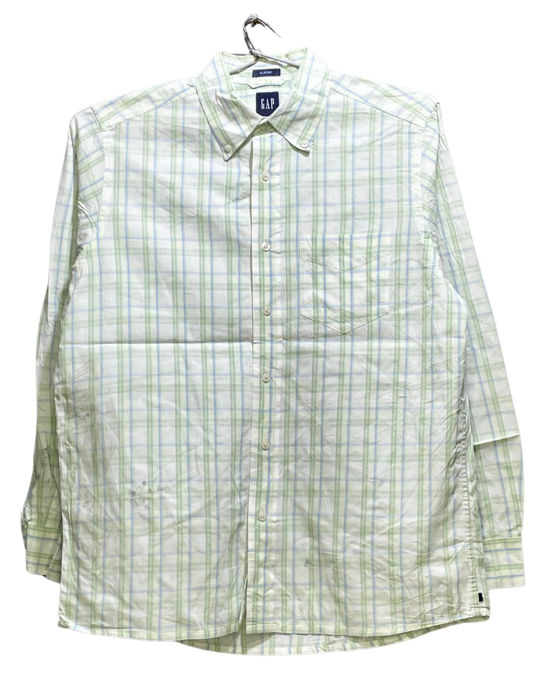 Gap Green Cotton Shirt For Men M | Preloved Labels