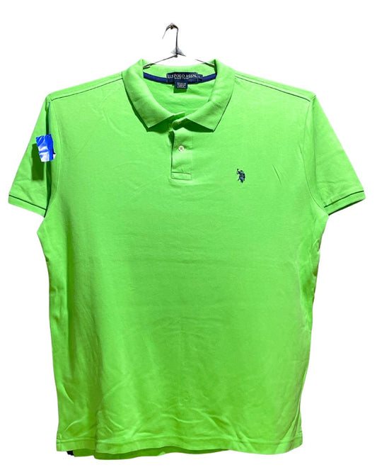 Polo U.S. Assn Green Polo T Shirt For Men L | Preloved Labels