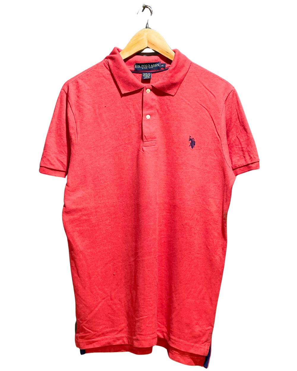 Polo U.S. Assn Red Polo T Shirt For Men M | Preloved Labels
