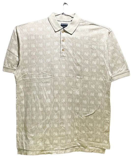 Izod Cream Polo T Shirt For Men L | Preloved Labels
