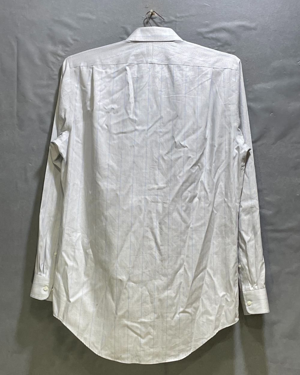 Land's End Gray Cotton Shirt For Men Large | Preloved Labels