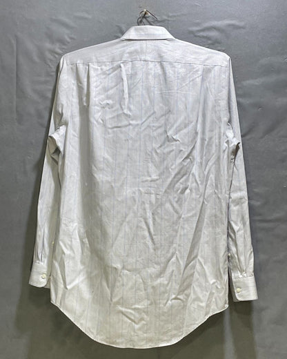 Land's End Gray Cotton Shirt For Men Large | Preloved Labels