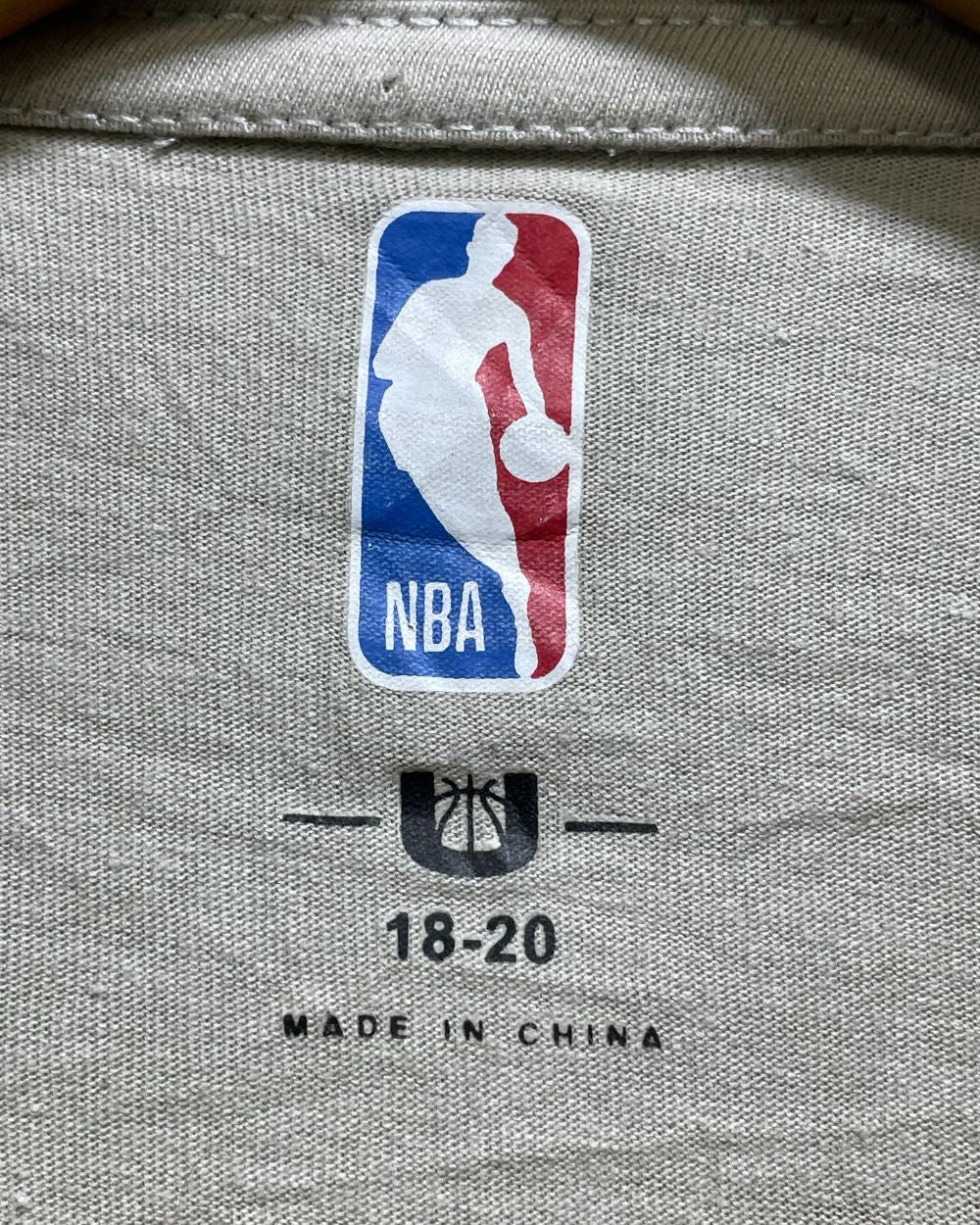 NBA Cream T Shirt For Men S | Preloved Labels