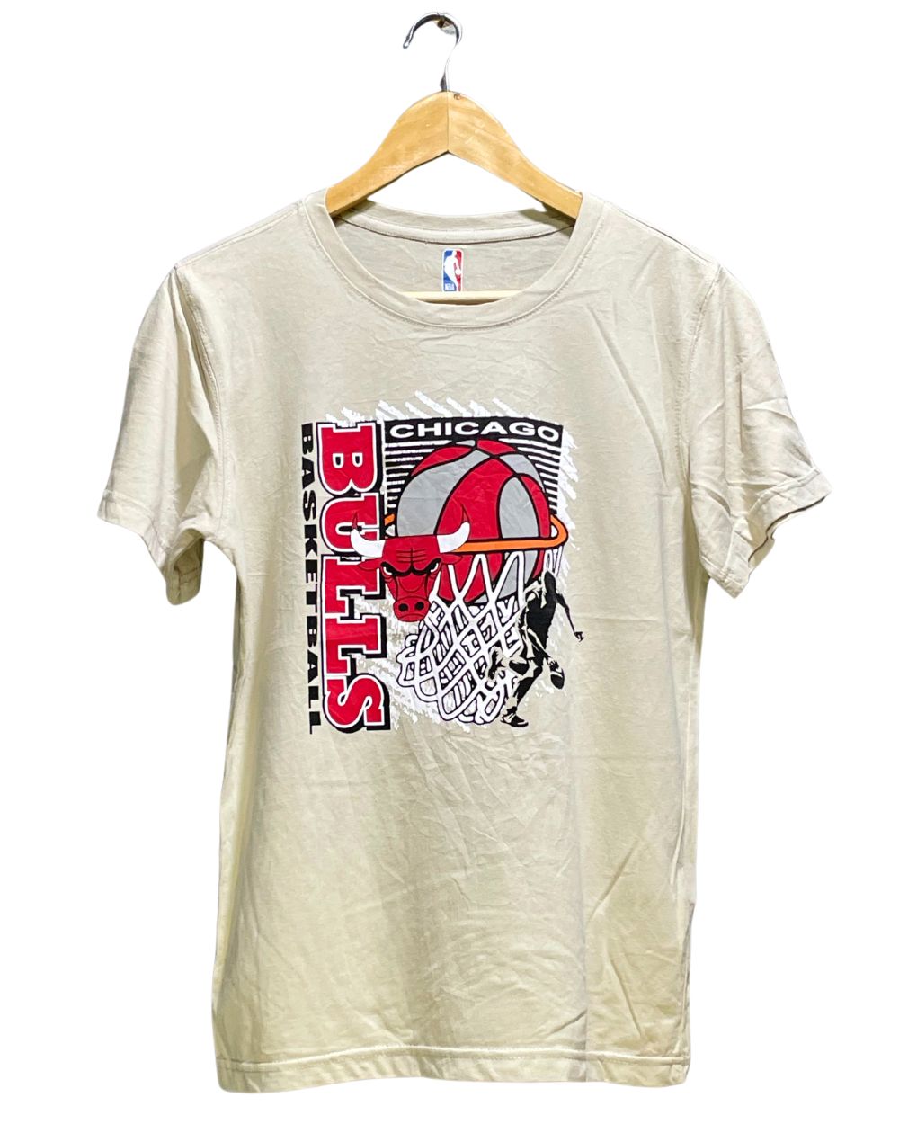 NBA Cream T Shirt For Men S | Preloved Labels