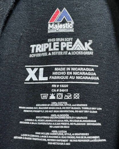 Majestic Black T Shirt For Men XL | Preloved Labels