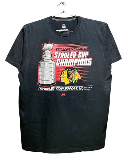 Majestic Black T Shirt For Men XL | Preloved Labels