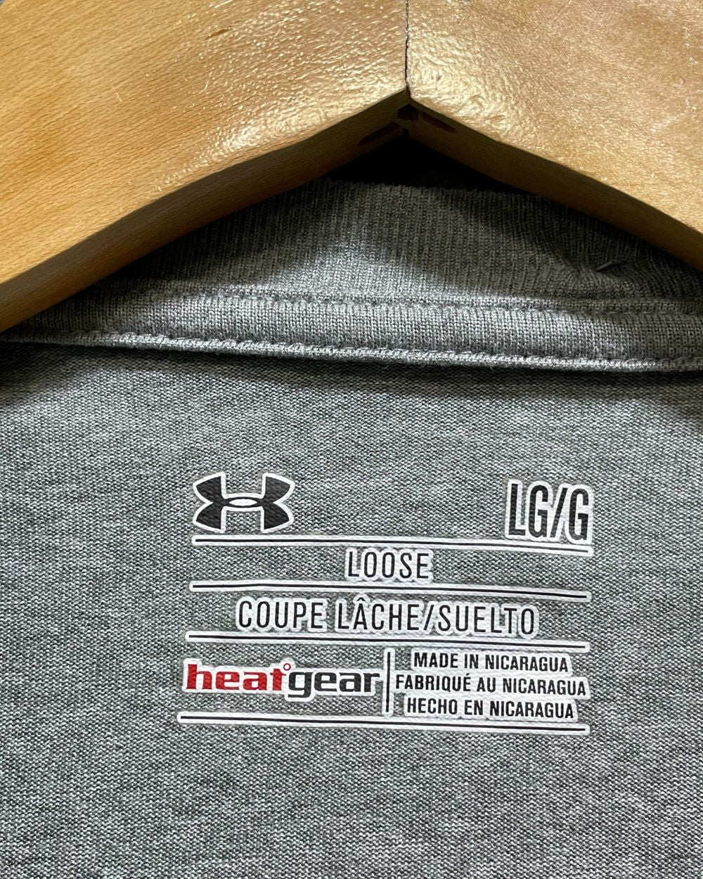 Under Armour Gray T Shirt For Men L | Preloved Labels
