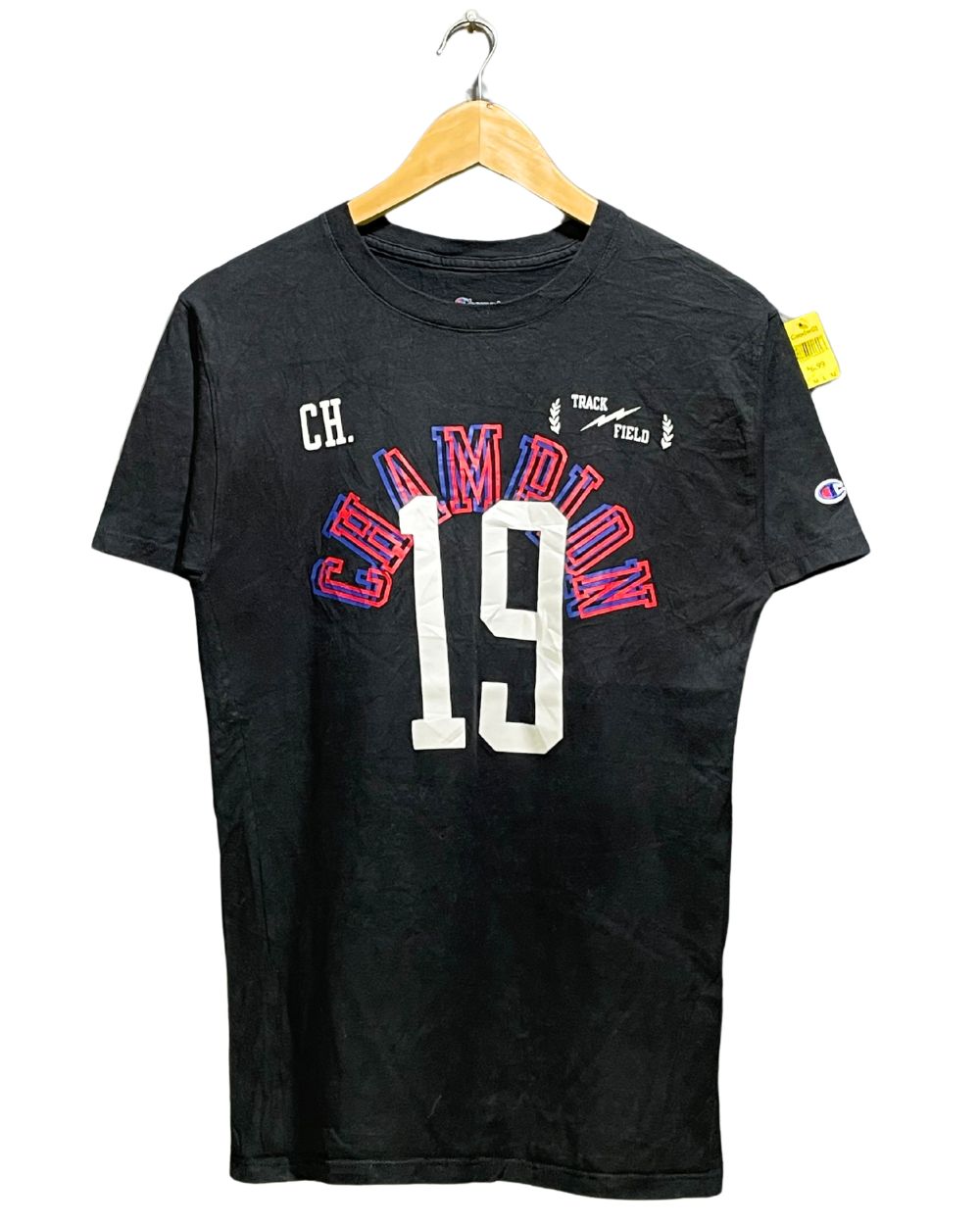 Champion Black T Shirt For Men S | Preloved Labels