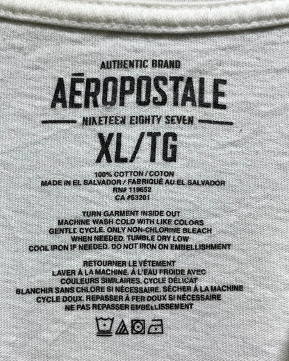 Aeropostale White T Shirt For Men XL | Preloved Labels