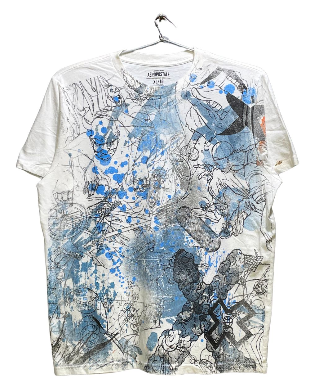 Aeropostale White T Shirt For Men XL | Preloved Labels