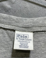 Polo Ralph Lauren Gray T Shirt For Men Medium | Preloved Labels