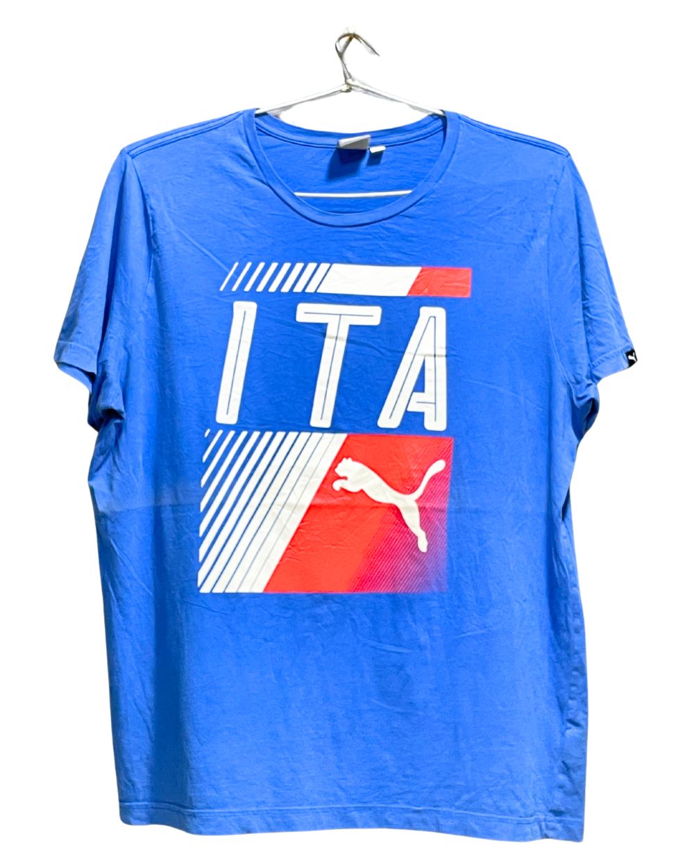 Puma Blue T Shirt For Men Medium | Preloved Labels