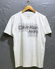 Calvin Klein White T Shirt For Men XL
