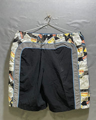 Island Spares Black Parachute Short For Men L | Preloved Labels