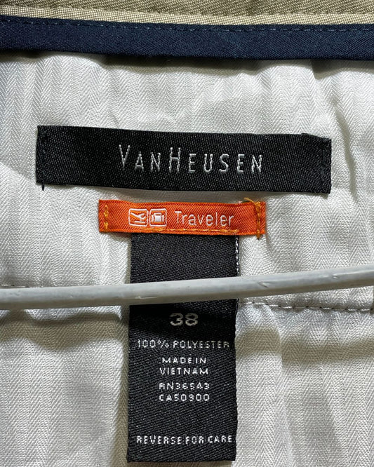 Van Heusen Khaki Cotton Short For Men XL | Preloved Labels