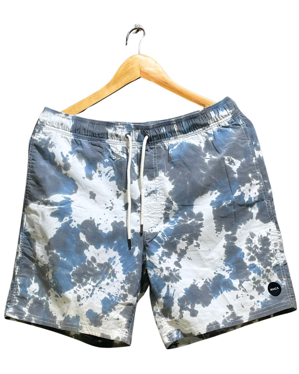 RVCA Gray Cotton Short For Men M | Preloved Labels