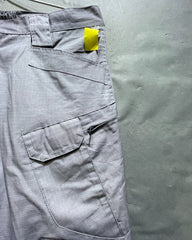 Preloved Labels Gray Cotton Short For Men XL | Preloved Labels