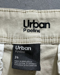 Urban Pipeline Cream Cotton Short For Men L | Preloved Labels