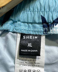 SHEIN Blue Parachute Short For Men XL | Preloved Labels