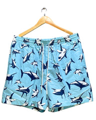 SHEIN Blue Parachute Short For Men XL | Preloved Labels