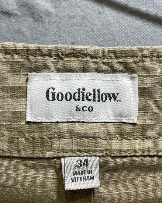 Goodfellow Cream Cotton Short For Men L | Preloved Labels