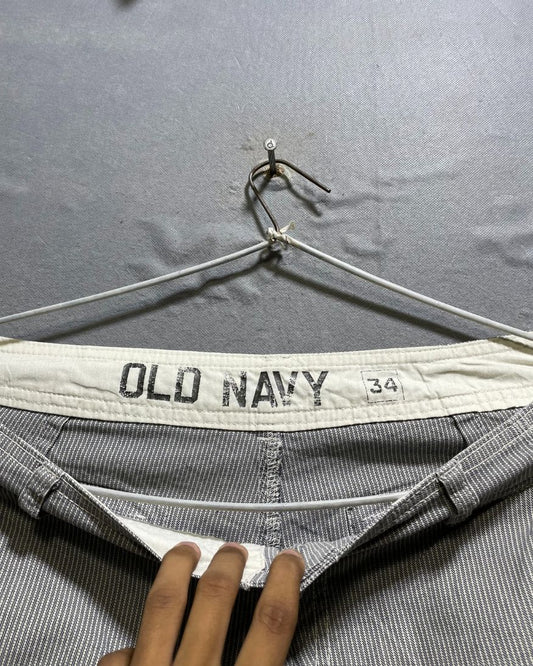 Old Navy Gray Cotton Short For Men L | Preloved Labels