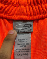 Champion Orange Sport Short For Men L | Preloved Labels
