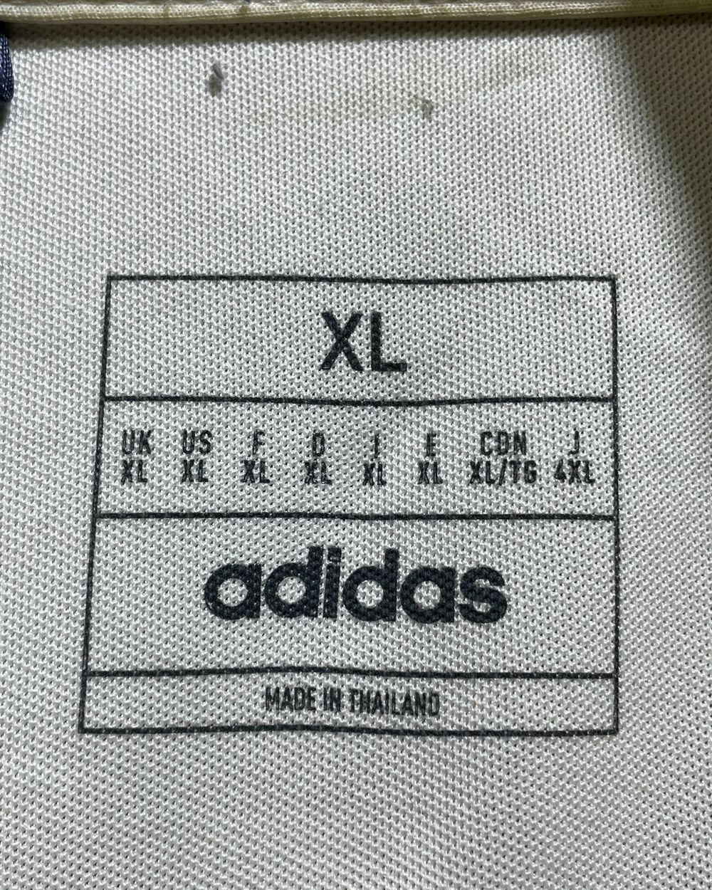 Adidas White Sport Polo T Shirt For Men X Large | Preloved Labels