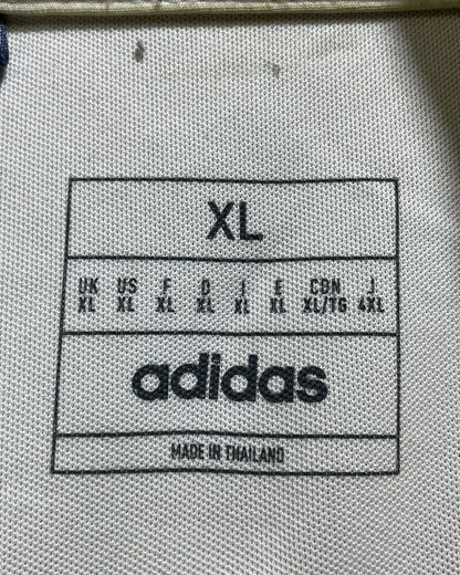Adidas White Sport Polo T Shirt For Men X Large | Preloved Labels