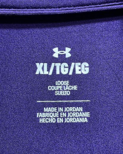 Under Armour Purple Sport Polo T Shirt For Men X Large | Preloved Labels