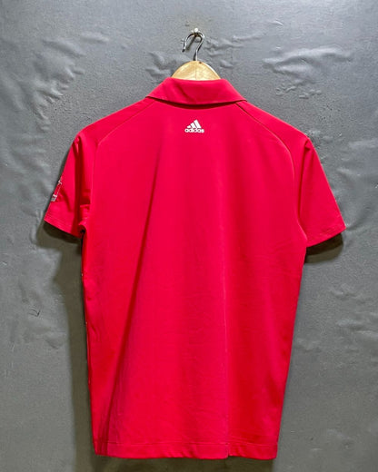 Adidas Red Sport Polo T Shirt For Men X Large | Preloved Labels