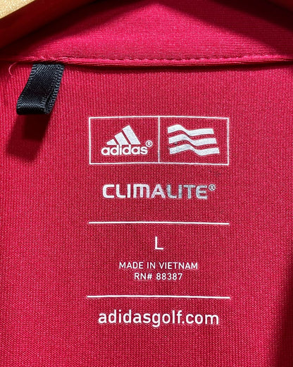 Adidas Red Sport Polo T Shirt For Men X Large | Preloved Labels